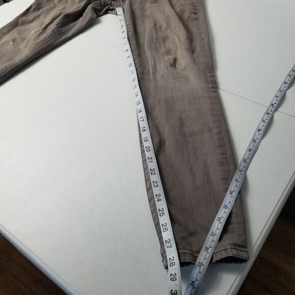 J Crew Gray Denim Toothpick Jeans Size 29 - Picture 4 of 4